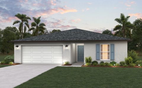 New construction Single-Family house 237 Catalonia Ave Nw, Palm Bay, FL 32905 Heron- photo 0