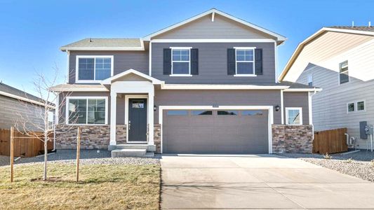 New construction Single-Family house 15963 Syracuse St, Thornton, CO 80602 BELLAMY- photo 0