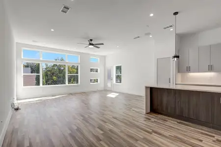 Stunning Wall of Windows in Living Room!