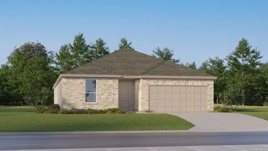 New construction Single-Family house 14341 Mansfield Ml, San Antonio, TX 78264 - image