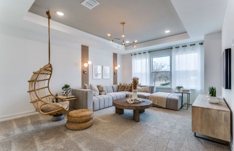 New construction Single-Family house 3924 Lynx Ct, Little Elm, TX 75068 Rybrook- photo 12 12
