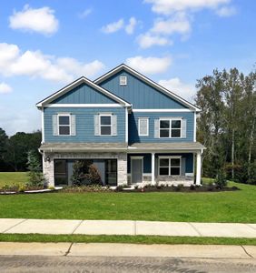 New construction Single-Family house 57 Roxeywood Way, Winder, GA 30680 The McGinnis- photo 1 1