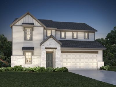 New construction Single-Family house 143 Bonnellis Roost, Cedar Creek, TX 78612 The Kessler (454)- photo 0