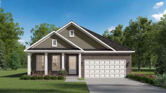 New construction Single-Family house 9956 Kemrock Dr S, Cordova, TN 38018 plan Spencer - image