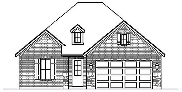 New construction Single-Family house 3404 Nobility Wy, Denton, TX 76208 plan Finley - image