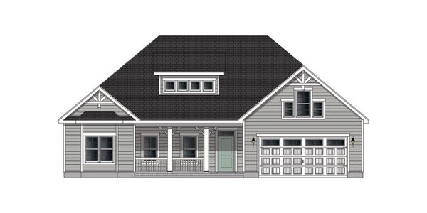 New construction Single-Family house 2809 Ridgestone Dr, Winterville, NC 28590 plan Weaver - image