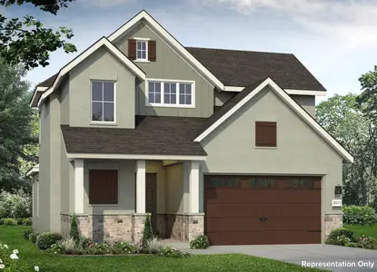 New construction Single-Family house 601 C-Bar Ranch Trl, Unit 40, Cedar Park, TX 78613 - image