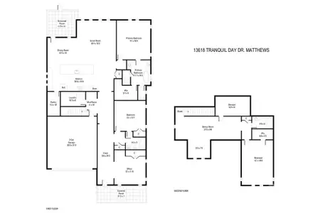 New construction Single-Family house 13618 Tranquil Day Dr, Matthews, NC 28105 plan Crossbill - image 3