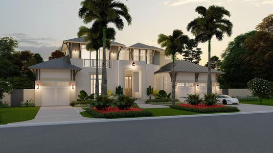 New construction Single-Family house 1105 Harbor Drive, Delray Beach, FL 33483 - photo 0