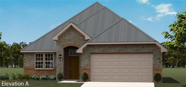 New construction Single-Family house 317 Saltmeadow, Red Oak, TX 75154 Grand Denmark 4- photo 0