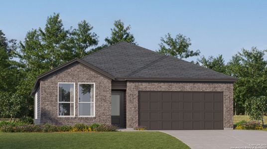 New construction Single-Family house 7122 Red Sapphire, San Antonio, TX 78263 null- photo 0 0