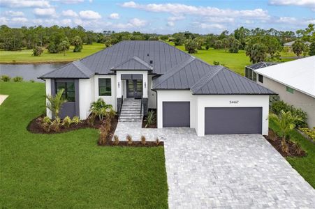 New construction Single-Family house 24487 Gijon Ln, Punta Gorda, FL 33955 - image