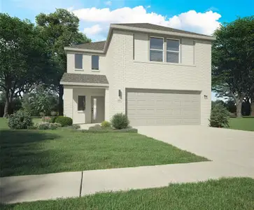 New construction Single-Family house 1085 Crested View Pl, Lavon, TX 75166 Willow- photo 0