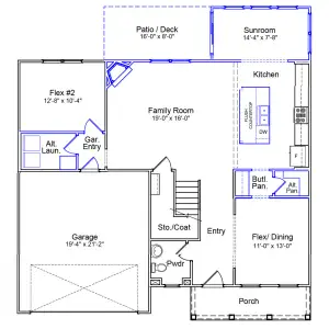 New construction Single-Family house 641 Falling Leaf Ln, Chapin, SC 29036 plan Nottely - image