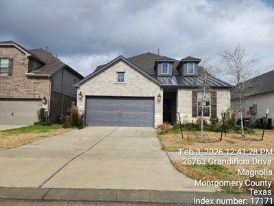 New construction Single-Family house 26799 Grandiflora Dr, Magnolia, TX 77355 plan Woodland - image