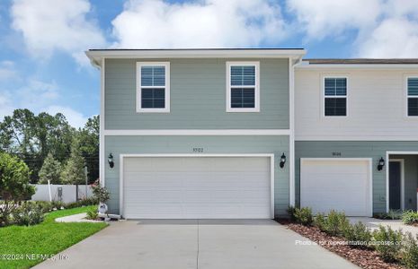 New construction Townhouse house 1928 Normandy Pines Lane, Jacksonville, FL 32221 Charter- photo 0