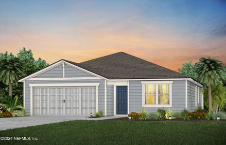 New construction Single-Family house 5615 Bullseye Circle, Jacksonville, FL 32244 Hanover- photo 0