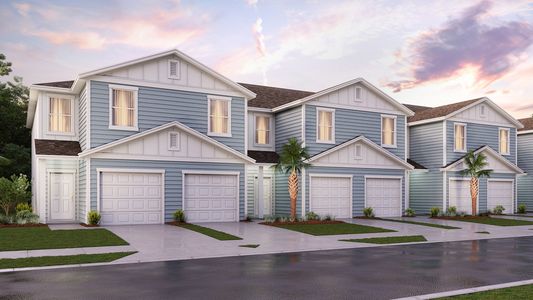 New construction Townhouse house 5907 Ortega Lake Drive, Jacksonville, FL 32244 - photo 0