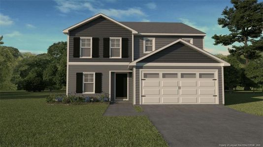 New construction Single-Family house 544 Ashley Heights Dr, Aberdeen, NC 28315 - image