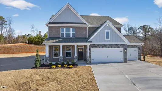 New construction Single-Family house 45 E Fire Opal Dr, Clayton, NC 27520 - image