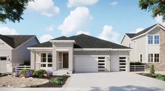 New construction Single-Family house 1933 S Eaton Park Wy, Aurora, CO 80016 - image