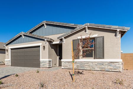 New construction Single-Family house 5008 W Roundhouse Rd, Laveen, AZ 85339 Slate- photo 32 32