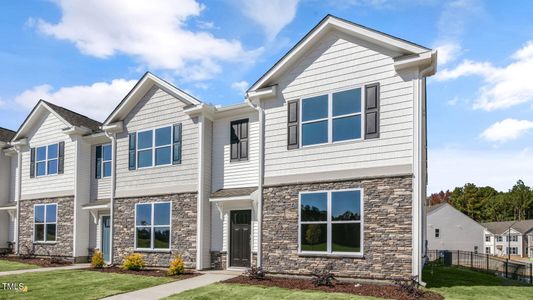 New construction Townhouse house 537 Old Battle Bridge Rd, Wendell, NC 27591 Collin- photo 2 2