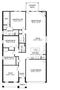 New construction Single-Family house 2297 High Plain Ln, Waxahachie, TX 75167 plan Brookstone I - image 5