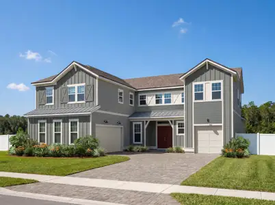 New construction Single-Family house 3817 Gold Pine Wy, Jacksonville, FL 32223 plan Rockefeller - image