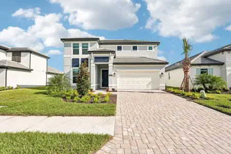 New construction Single-Family house 8721 Canard Cv, Palmetto, FL 34221 plan Panama - image