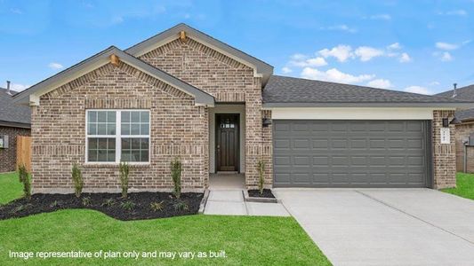 New construction Single-Family house 13907 Bay Crest Dr, Texas City, TX 77510 plan Burnet - image