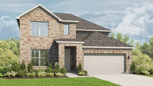 New construction Single-Family house 201 Verdin Ave, Kyle, TX 78640 plan Elm - image