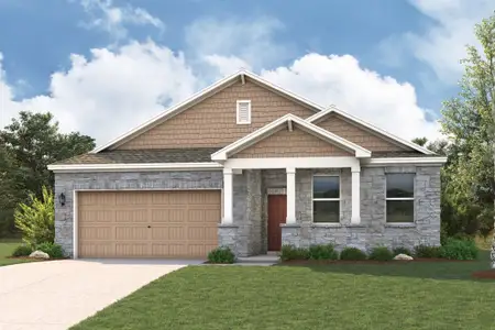 New construction Single-Family house 8429 Rocket Vw, San Antonio, TX 78263 plan Guenther - 2013 - image