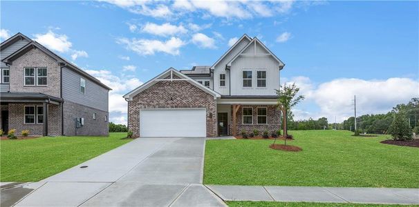 New construction Single-Family house 643 Dugout Dr, Lawrenceville, GA 30043 plan Chatham - image