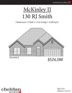 New construction Single-Family house 130 Rj Smith Dr, Boyd, TX 76023 Mckinley II- photo 0