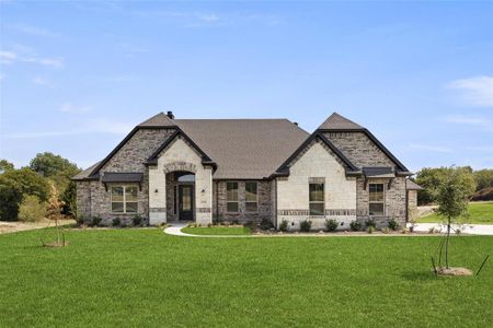 New construction Single-Family house 4230 Desert Gold Drive, Midlothian, TX 76065 Ashwood- photo 0