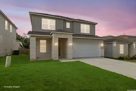 New construction Single-Family house 216 Camryn Xing, San Antonio, TX 78253 plan Imperial View - image