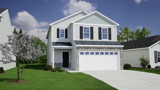 New construction Single-Family house 177 Laurinton Farms Dr, Hopkins, SC 29061 plan Kershaw - image