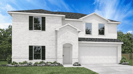 New construction Single-Family house 22103 Cortona Creek Ln, Hockley, TX 77447 plan Perry - image