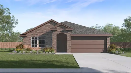 New construction Single-Family house 3306 Charleston Dr, Ennis, TX 75119 plan Adelaide - image