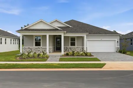 New construction Single-Family house 316 Free Range Dr, Clermont, FL 34715 plan Big Bend - image