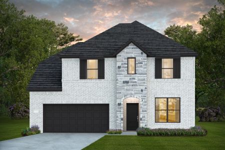New construction Single-Family house 1205 Horizon View Dr, Georgetown, TX 78628 plan Wheeler - image