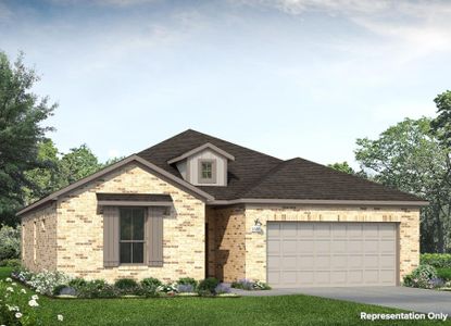 New construction Single-Family house 4529 Blue Mountain Laurel St, Pinehurst, TX 77362 plan Colony at Pinehurst 1551 - image