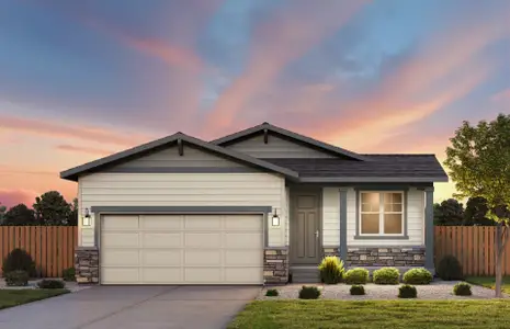 New construction Single-Family house 2737 Mosker St, Strasburg, CO 80136 plan Hewitt II - image