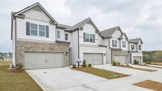 New construction Townhouse house 4806 Guava Trce, Acworth, GA 30101 plan Sudbury - image