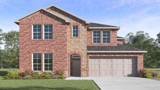 New construction Single-Family house 316 Brookhurst Rd, Little Elm, TX 75068 Englewood- photo 1 1