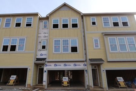 New construction Townhouse house 2315 Bay Minette Sta, Apex, NC 27502 Buckingham - Front Entry Townhomes- photo 3 3