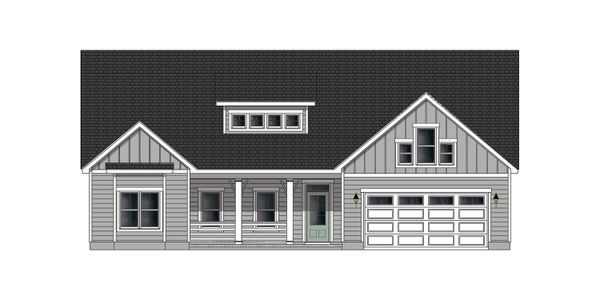 New construction Single-Family house 4009 Stillwood Dr, Winterville, NC 27858 plan Weaver - image