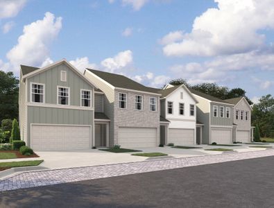 New construction Townhouse house 11 Adeline Dr, Cartersville, GA 30120 plan Foxglove - image