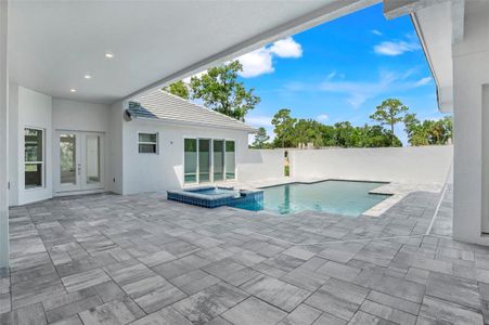 New construction Single-Family house 110 New Leatherwood Drive, Palm Coast, FL 32137 Courtyard IV- photo 25 25